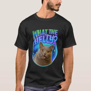 T-shirt Mème de chat humour humour drôle citation Brainrot
