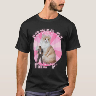 T-shirt Mème de chat ironique drôle Hip hop Streetwear Pui