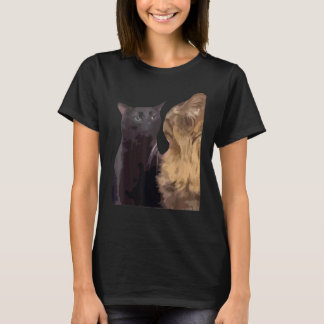T-shirt mème de chat qui décroche mème Internet populaire