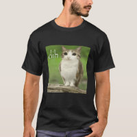 Mème de chat rigolo Dih corrompu Chouette Brainrot