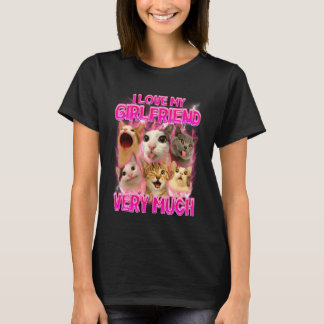 T-shirt Mème de chats Chat drôle Amateur de chat Citations