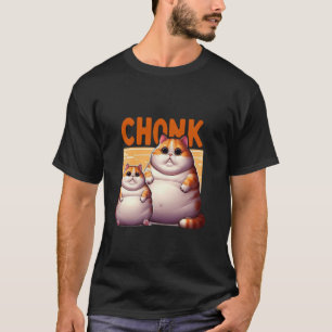T-shirt Mème de chats gras drôles, Chonk Cat Cadeau pour a