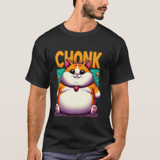 T-shirt Mème de chats gras drôles, Chonk Cat Cadeau pour a