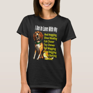 T-shirt Mème de chien beagle
