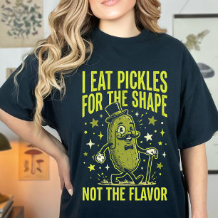 T-shirt Meme de cornichon drôle Je mange des cornichons po