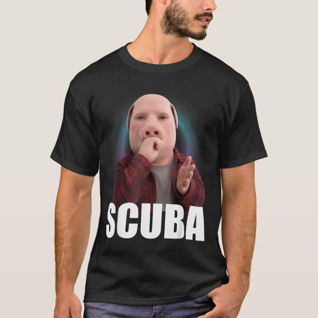 T-shirt Mème de danse de plongée drôle Mème de l'homme coc (Devant)
