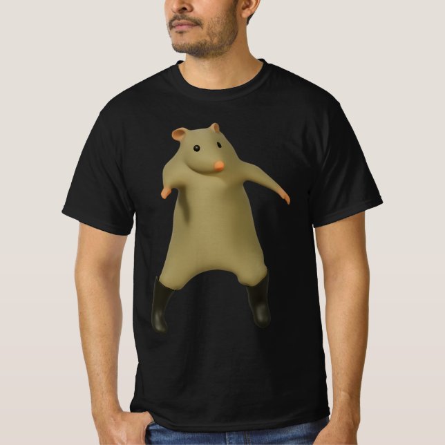 T-shirt Mème de danse de rat 2025 | Drôle rat dansant de M (Devant)
