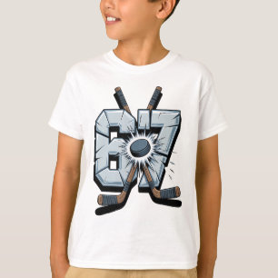 T-shirt Mème de hockey Six Sept 6 7 67 Mème de hockey