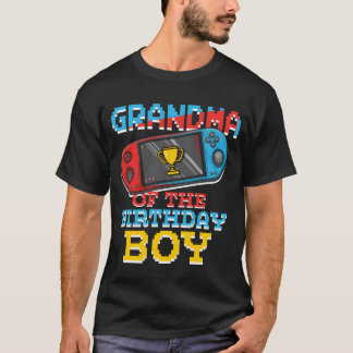 T-shirt Mémé de joueur amoureux de jeu vidéo joueur rétro
