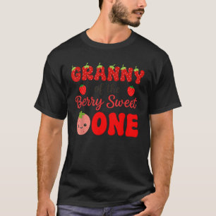 T-shirt Mémé de la douce première fraise de la cerise