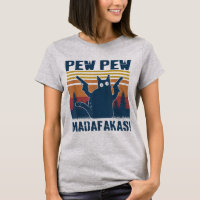 Mème de l'amoureux fou des chats Pew Pew Madafakas