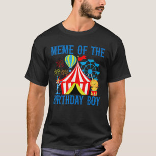 T-shirt Mème de l'Anniversaire pour Garçon Ringmaster Circ