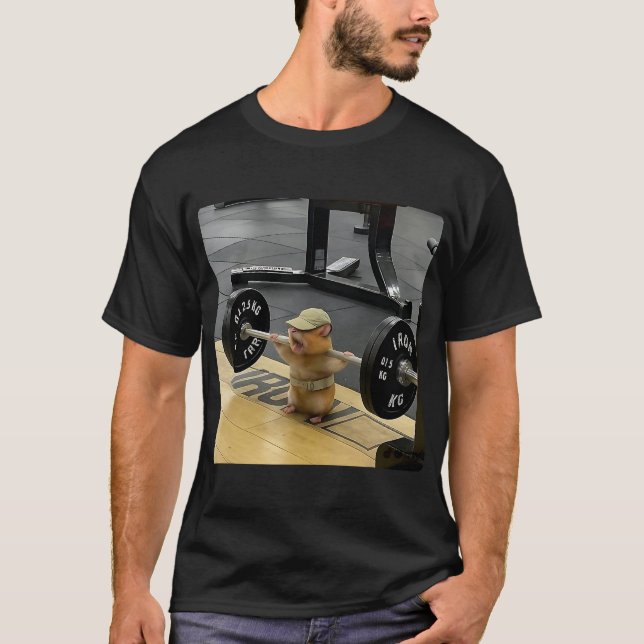 T-shirt Mème de levée de hamster (Devant)