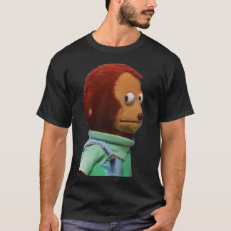 T-shirt Mème de marionnette de singe maladroit