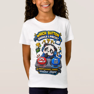 T-Shirt Mème de Panda Design d'humour de Panda drôle et