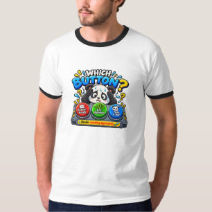 T-shirt Mème de Panda Design d'humour de Panda Mignon Dr