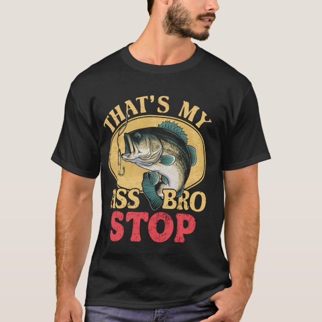 T-shirt Mème de pêche vintage drôle (Devant)