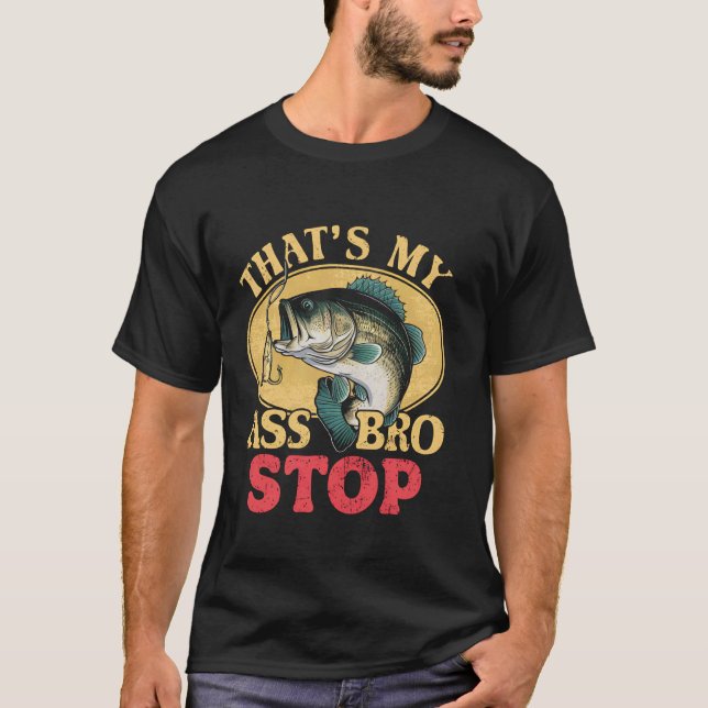 T-shirt Mème de pêche vintage drôle (Devant)