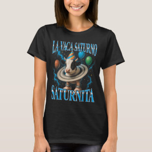 T-shirt Mème de pourriture cérébrale italienne La Vaca Sat