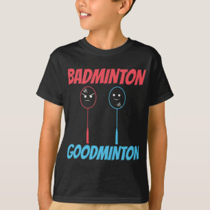 T-shirt Mème de raquette Badminton Goodminton