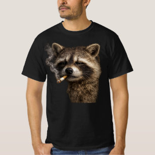 T-shirt Mème de raton laveur drôle et stupide-cool dans un