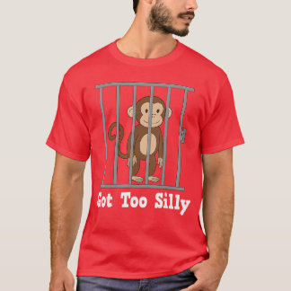 T-shirt Mème de singe drôle Gotoo Cadeaux d'humour idiot H