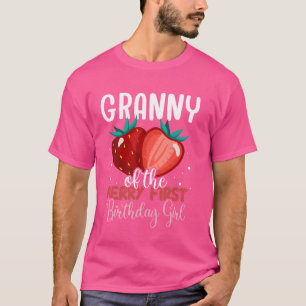 T-shirt Mémé de The Berry Première Fille d'anniversaire Mi