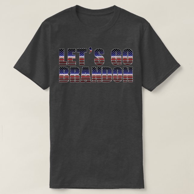T-shirt Mème de typographie Brandon (Design devant)