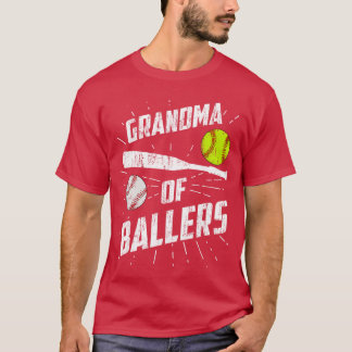 T-shirt Mémé des joueurs de balle drôle Baseball Softball