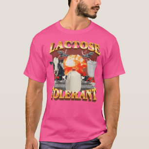 T-shirt Mème d'intolérance au lactose