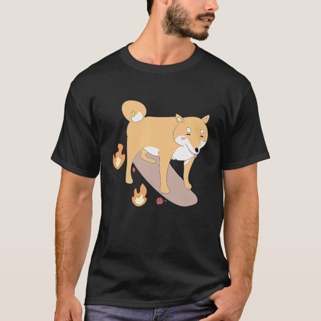 T-shirt Mème Doggo - Sa lampe (Devant)