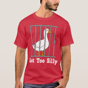 T-shirt Mème d'oie drôle Gotoo Cadeaux d'humour idiot pour