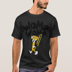 T-shirt Mème d'os drôle Womp Womp pour musiciens Sarcasme 