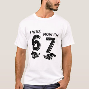 T-shirt Mème drôle d'anniversaire six sept ans 6 7 ans Fêt