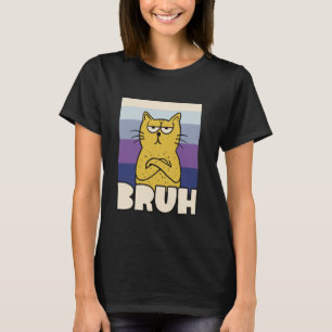 T-shirt Mème drôle de Bruh Frère salutation Adolescents Ga
