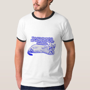 T-shirt Mème drôle de chat grincheux pour les amoureux de 