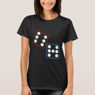 T-shirt Mème drôle de domino six sept 67 Dominos Amateur d