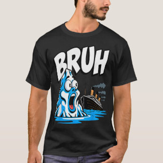 T-shirt Mème drôle de l'iceberg du Titanic - Titanic Kawai