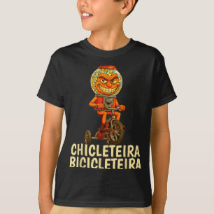 T-shirt Mème drôle d'enfants italien Brainrot Chicleteira