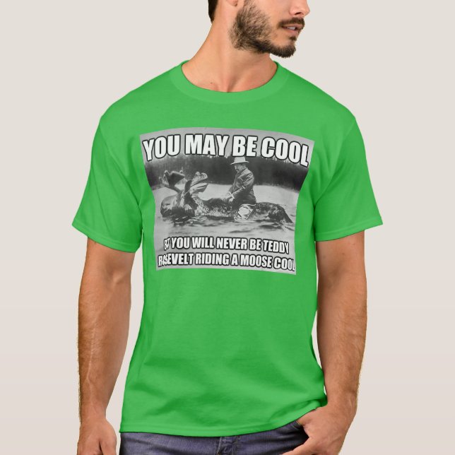 T-shirt Mème drôle d'Hipsterheodoreeddy Roosevelt drôle (Devant)
