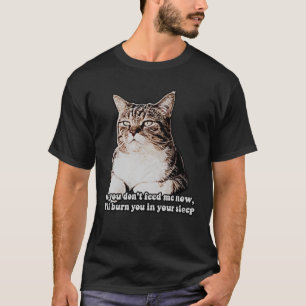 T-shirt Mème du chat grincheux pour les amateurs de chats