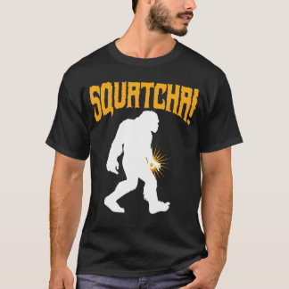 T-shirt Mème du jeu du cercle Sasquatch Gotcha Signe de la