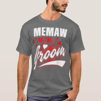 T-shirt Mémé du marié, tenue de mariage assortie à la mari