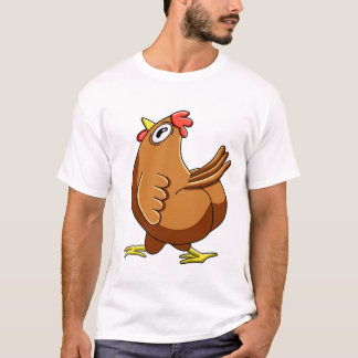 T-shirt Mème du poulet confus