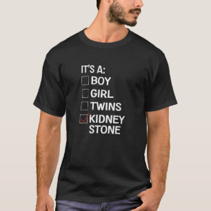 T-shirt Mème en pierre du rein Urologie Plaisanterie Doule