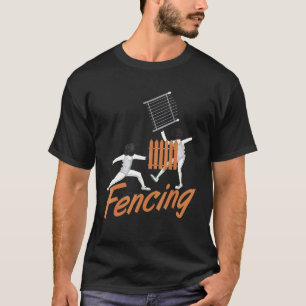 T-shirt Mème Fencer de clôture