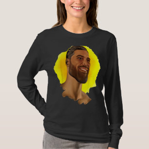 T-shirt Mème Gigachad Giga Chad Alpha Homme Sigma Mal