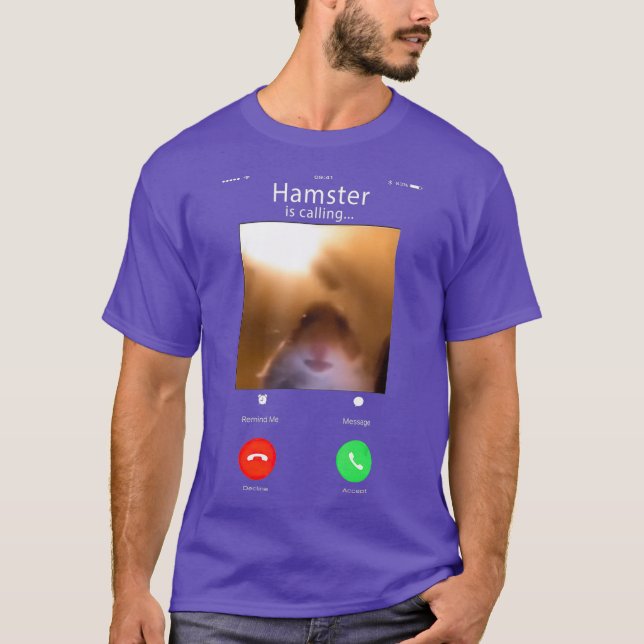 T-shirt meme hamster starfront (Devant)