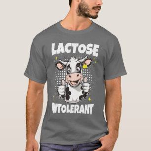 T-shirt Mème intolérant au lactose
