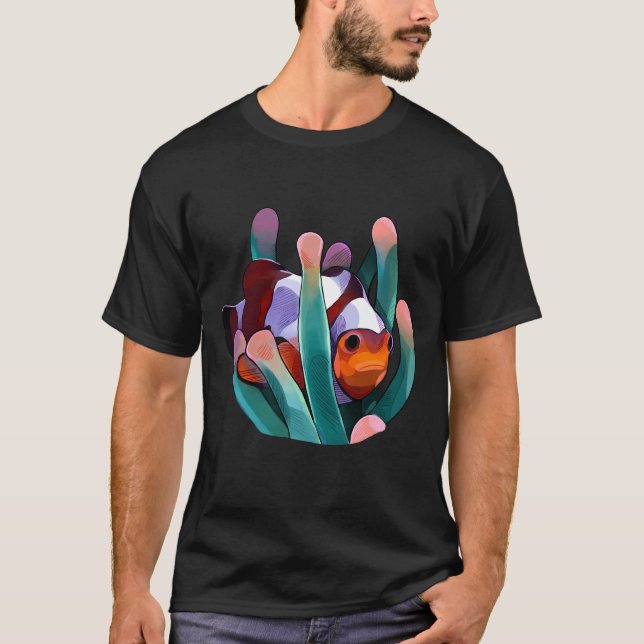 T-shirt Même Jésus avait une histoire de pêche (Devant)